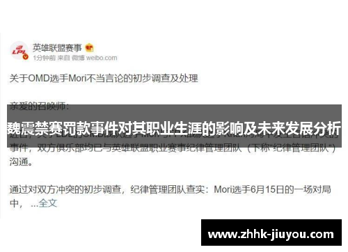 魏震禁赛罚款事件对其职业生涯的影响及未来发展分析 魏震禁赛罚款事件对其职业生涯的影响及未来发展分析